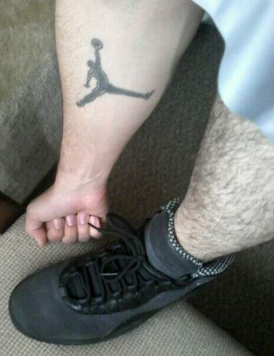 Michael Jordan has his fraternity symbol tattooed above his heart, St, 